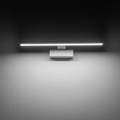 Fali lámpa, felületre szerelhető LED lámpa, 8W, 650lm, 4000K, semleges fehér, vízálló, fürdőszobai, IP44, modern, CEZANNE LED S, 10683, Nowodvorski