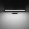 Fali lámpa, felületre szerelhető LED lámpa, 8W, 600lm, 4000K, semleges fekete, vízálló, fürdőszobai, IP44, modern, CEZANNE LED S 10676, Nowodvorski