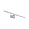 Fali lámpa, felületre szerelhető LED lámpa, 12W, 900lm, 3000K, meleg króm, vízálló, fürdőszobai, IP44, modern, CEZANNE LED M, 10666, Nowodvorski