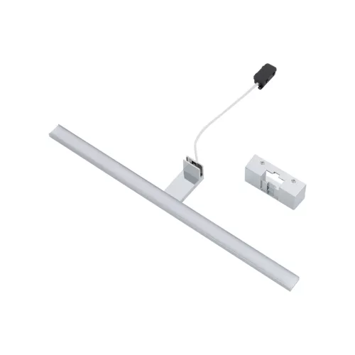 Fali lámpa, felületre szerelhető LED lámpa, 12W, 950lm, 4000K, semleges króm, vízálló, fürdőszobai, IP44, modern, CEZANNE LED M, 10681, Nowodvorski