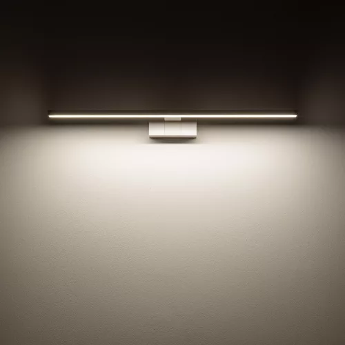 Fali lámpa, felületre szerelhető LED lámpa, 12W, 900lm, 3000K, meleg fehér, vízálló, fürdőszobai, IP44, modern, CEZANNE LED M, 10673, Nowodvorski