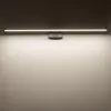 Fali lámpa, felületre szerelhető LED lámpa, 15W, 1050lm, 3000K, meleg fekete, vízálló, fürdőszobai, IP44, modern, CEZANNE LED L, 10671, Nowodvorski