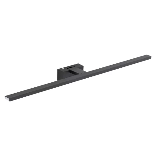 Fali lámpa, felületre szerelhető LED lámpa, 15W, 1050lm, 3000K, meleg fekete, vízálló, fürdőszobai, IP44, modern, CEZANNE LED L, 10671, Nowodvorski
