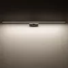 Fali lámpa, felületre szerelhető LED lámpa, 15W, 1100lm, 3000K, meleg króm, vízálló, fürdőszobai, IP44, modern, CEZANNE LED L, 10667, Nowodvorski