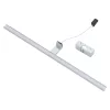 Fali lámpa, felületre szerelhető LED lámpa, 15W, 1200lm, 4000K, semleges króm, vízálló, fürdőszobai, IP44, modern, CEZANNE LED L, 10682, Nowodvorski