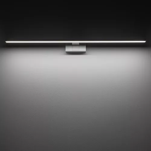 Fali lámpa, felületre szerelhető LED lámpa, 15W, 1200lm, 4000K, semleges fehér, vízálló, fürdőszobai, IP44, modern, CEZANNE LED L, 10685, Nowodvorski