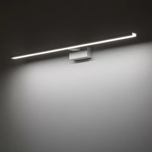 Fali lámpa, felületre szerelhető LED lámpa, 15W, 1200lm, 4000K, semleges fehér, vízálló, fürdőszobai, IP44, modern, CEZANNE LED L, 10685, Nowodvorski