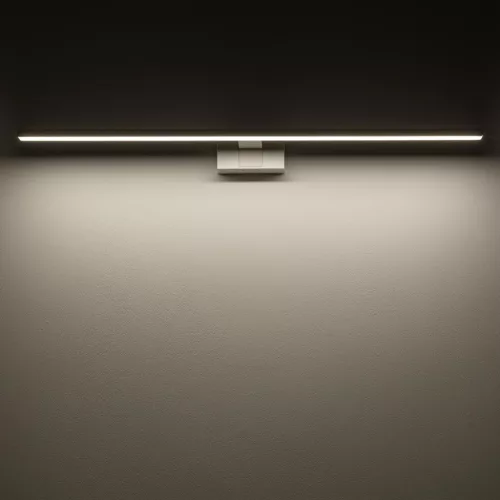 Fali lámpa, felületre szerelhető LED lámpa, 15W, 1100lm, 3000K, meleg fehér, vízálló, fürdőszobai, IP44, modern, CEZANNE LED L, 10674, Nowodvorski