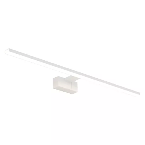 Fali lámpa, felületre szerelhető LED lámpa, 15W, 1100lm, 3000K, meleg fehér, vízálló, fürdőszobai, IP44, modern, CEZANNE LED L, 10674, Nowodvorski