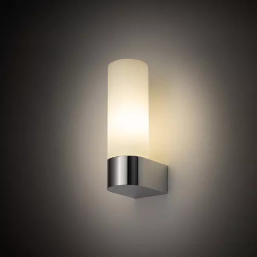 Fali lámpa, felületre szerelhető, G9, króm, vízálló, fürdőszobai, IP44, modern, NATALIE, 10723, Nowodvorski