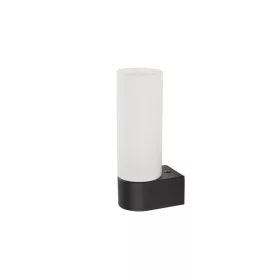   Fali lámpa, felületre szerelhető, G9, fekete, vízálló, fürdőszobai, IP44, modern, NATALIE, 10725, Nowodvorski