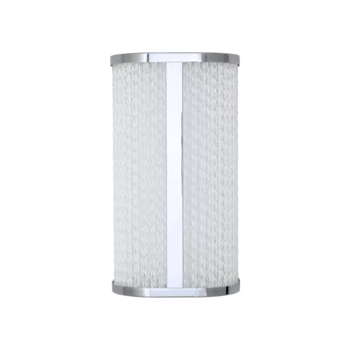 Fali lámpa, felületre szerelhető LED lámpa, 15W, 1000lm, 4000K, semleges króm, vízálló, fürdőszobai, IP44, modern, PALMAS LED 10729, Nowodvorski