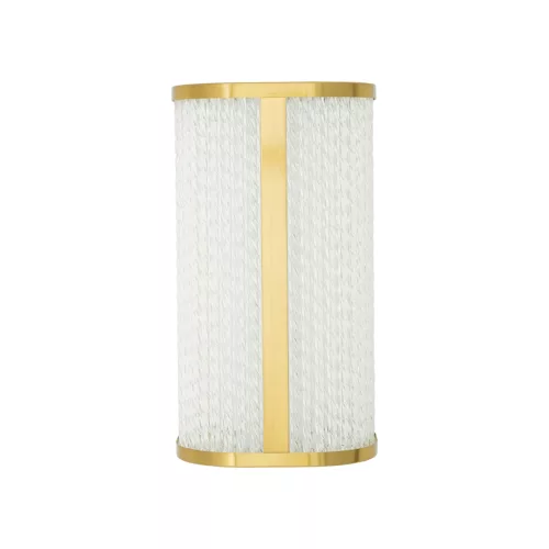Fali lámpa, felületre szerelhető LED lámpa, 15W, 1000lm, 4000K, semleges arany, vízálló, fürdőszobai, IP44, modern, PALMAS LED 10730, Nowodvorski