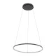 Mennyezeti lámpa, függő x LED 21W 660lm 3000K Meleg Fekete Modern CIRCOLO LED M 10812 Nowodvorski