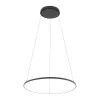 Mennyezeti lámpa, függő x LED 21W 660lm 3000K Meleg Fekete Modern CIRCOLO LED M 10812 Nowodvorski