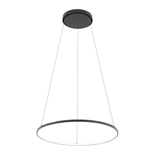 Mennyezeti lámpa, függő x LED 21W 660lm 3000K Meleg Fekete Modern CIRCOLO LED M 10812 Nowodvorski