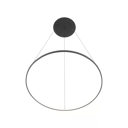 Mennyezeti lámpa, függő x LED 21W 660lm 3000K Meleg Fekete Modern CIRCOLO LED M 10812 Nowodvorski