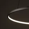 Mennyezeti lámpa, függő x LED 21W 660lm 3000K Meleg Fekete Modern CIRCOLO LED M 10812 Nowodvorski