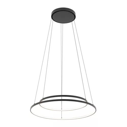 Mennyezeti lámpa, függő x LED, 35W, 1200lm, 3000K, meleg fekete, modern CIRCOLO LED 10814, Nowodvorski