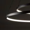 Mennyezeti lámpa, függő x LED, 35W, 1200lm, 3000K, meleg fekete, modern CIRCOLO LED 10814, Nowodvorski