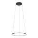Mennyezeti lámpa, függő x LED 18W 600lm 4000K semleges fekete Modern CIRCOLO LED S 10863 Nowodvorski