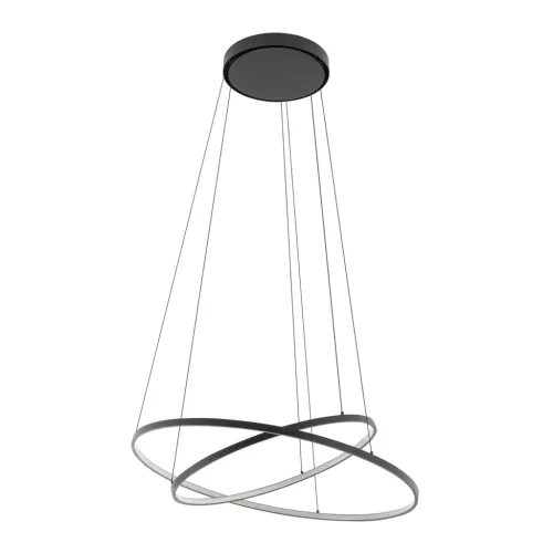 Mennyezeti lámpa, függő x LED, 35W, 1300lm, 4000K, semleges fekete, modern CIRCOLO LED 10864, Nowodvorski