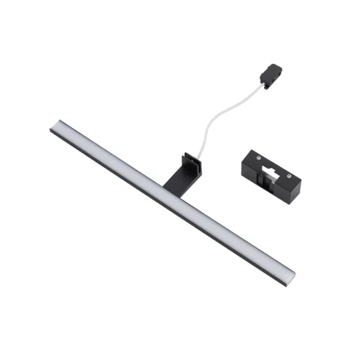 Fali lámpa, felületre szerelhető LED lámpa, 12W, 900lm, 4000K, semleges fekete, vízálló, fürdőszobai, IP44, modern, CEZANNE LED M, 10677, Nowodvorski