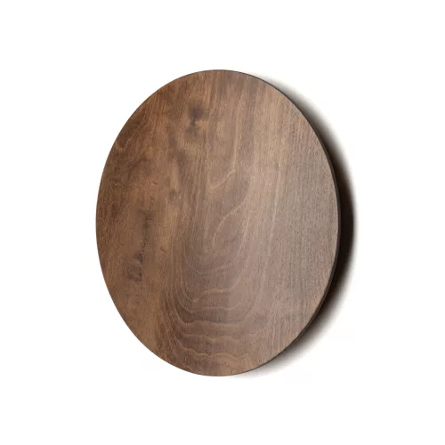 Fali lámpa, felületre szerelhető LED lámpa, 13W, 160lm, 3000K, melegbarna, skandináv, RING TIMBER LED L, 11291, Nowodvorski