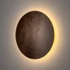 Fali lámpa, felületre szerelhető LED lámpa, 13W, 160lm, 3000K, melegbarna, skandináv, RING TIMBER LED L, 11291, Nowodvorski