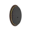 Fali lámpa, felületre szerelhető LED lámpa, 13W, 160lm, 3000K, melegbarna, skandináv, RING TIMBER LED L, 11291, Nowodvorski
