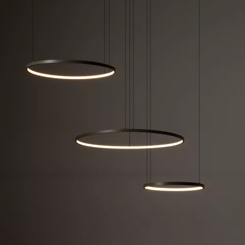 Mennyezeti lámpa, függő x LED 45W 1600lm 3000K Meleg Oliva Modern CIRCOLO LED 11398 Nowodvorski