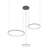 Mennyezeti lámpa, függő x LED 45W 1600lm 3000K Meleg Oliva Modern CIRCOLO LED 11398 Nowodvorski