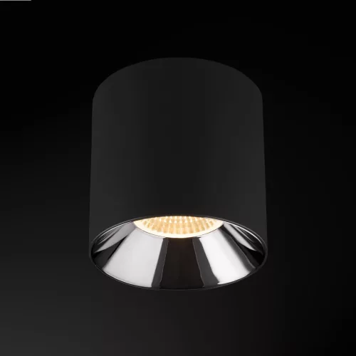Felületre szerelhető LED mennyezeti lámpatest 40W 3200lm 3000K melegfehér CRI90 60° fekete CL IOS Nowodvorski