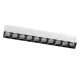 Felületre szerelhető LED mennyezeti lámpatest 40W 3500lm 3000K melegfehér CRI90 36° fehér modern MIDI Nowodvorski