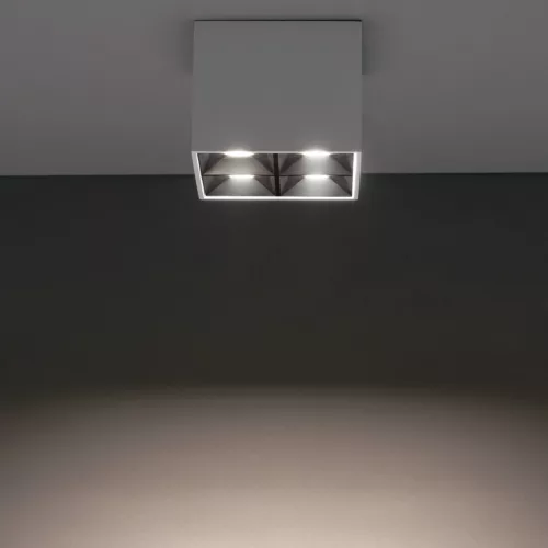 Felületre szerelhető LED mennyezeti lámpatest 16W 1500lm 4000K természetes fehér CRI90 36° fehér modern MIDI Nowodvorski