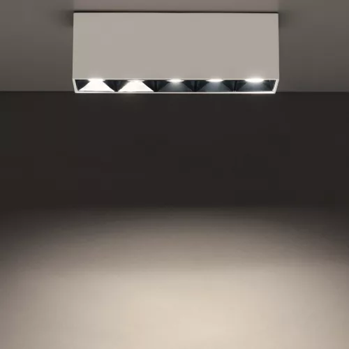 Felületre szerelhető LED mennyezeti lámpatest 20W 1700lm 4000K természetes fehér CRI90 36° fehér modern MIDI Nowodvorski