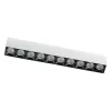 Felületre szerelhető LED mennyezeti lámpatest 40W 3500lm 4000K természetes fehér CRI90 36° fehér modern MIDI Nowodvorski