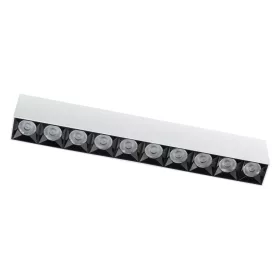   Felületre szerelhető LED mennyezeti lámpatest 40W 3500lm 4000K természetes fehér CRI90 36° fehér modern MIDI Nowodvorski