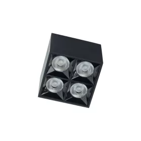   Felületre szerelhető LED mennyezeti lámpatest 16W 1500lm 4000K természetes fehér CRI90 36° fekete modern MIDI Nowodvorski