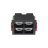 Süllyesztett LED mennyezeti spotlámpa 16W 1400lm 4000K természetes fehér CRI90 36° fekete modern MIDI Nowodvorski