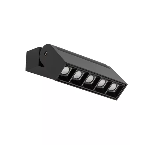 Felületre szerelhető LED mennyezeti lámpatest 10W 600lm 4000K természetes fehér CRI90 36° fekete indusztriális FOCUS MINI Nowodvorski