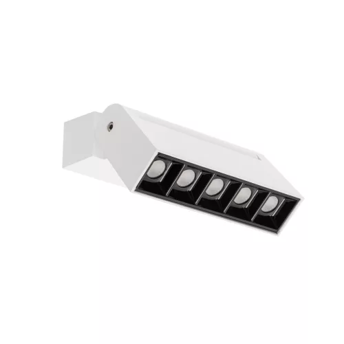 Felületre szerelhető LED mennyezeti lámpatest 10W 600lm 4000K természetes fehér CRI90 36° fehér indusztriális FOCUS MINI Nowodvorski