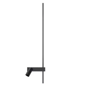   Falikar LED-del 10W 380lm 3000K melegfehér CRI90 100° GU10 fekete jobbos modern EASY Nowodvorski