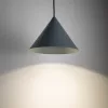 Függőlámpa GU10 20W szürke 20.5cm modern ZENITH Nowodvorski