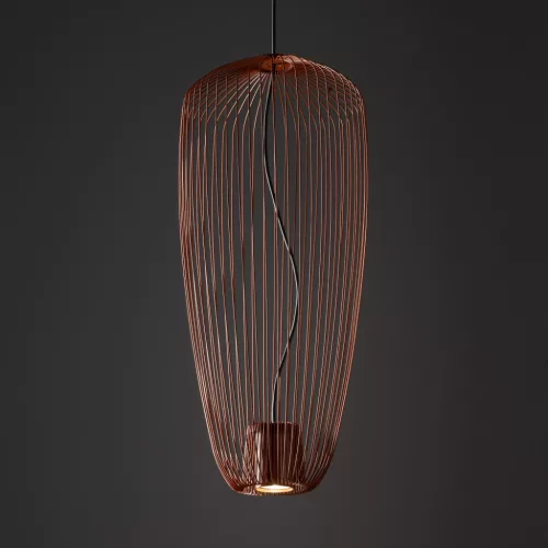Függőlámpa GU10 10W narancssárga 27cm modern PUMPKIN Nowodvorski