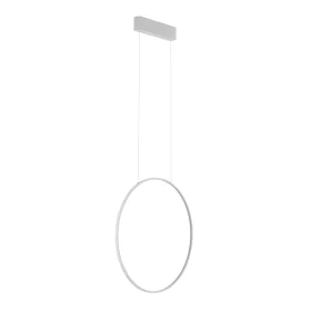   LED függőlámpa 21W 660lm 3000K melegfehér CRI90 70° fehér függőleges modern CIRCOLO Nowodvorski