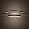 LED függőlámpa 67W 3100lm 3000K melegfehér 70° fekete modern CIRCOLO POWER Nowodvorski