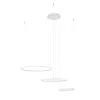 LED függőlámpa 85W 4600lm 3000K melegfehér 70° fehér modern CIRCOLO POWER Nowodvorski