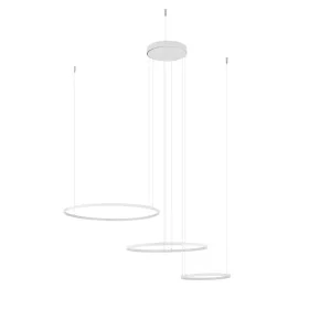   LED függőlámpa 85W 4600lm 3000K melegfehér 70° fehér modern CIRCOLO POWER Nowodvorski