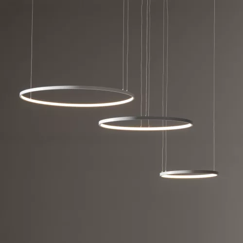 LED függőlámpa 85W 4600lm 3000K melegfehér 70° fehér modern CIRCOLO POWER Nowodvorski